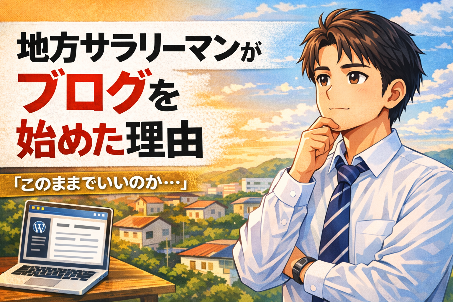 地方サラリーマンがブログを始めた理由